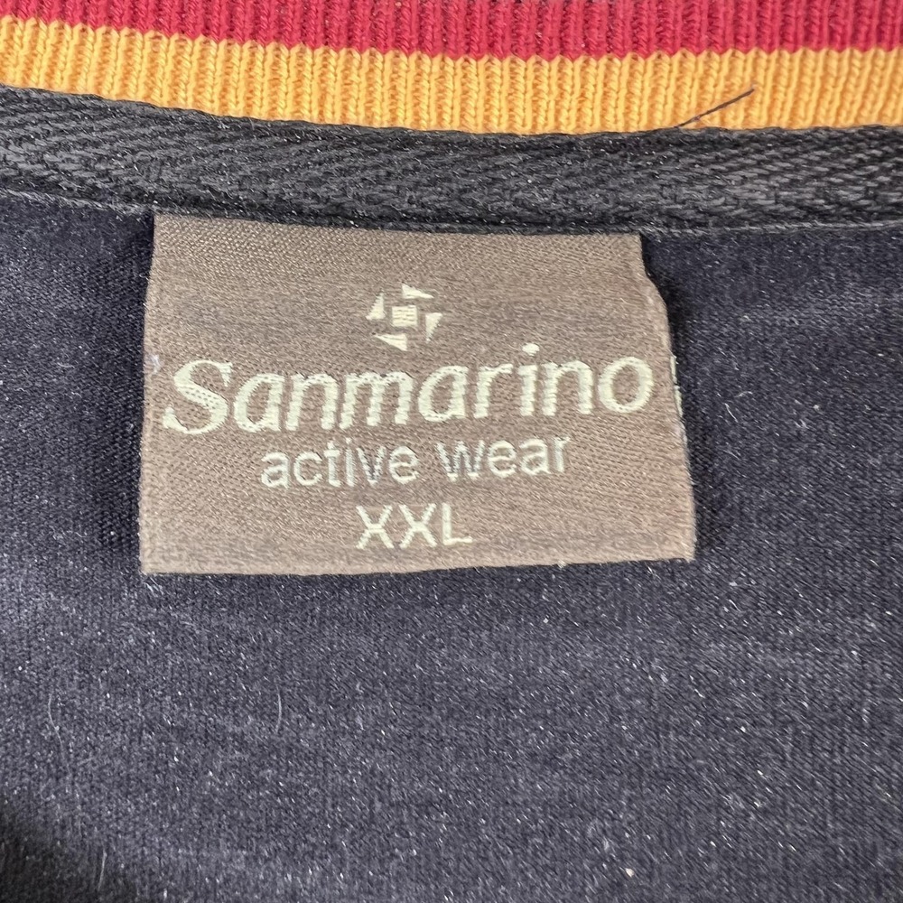 Germany Vintage World Cup Shirt Mens 2XL Black Soccer Deutschland 2006 Sanmarino - Picture 3 of 7